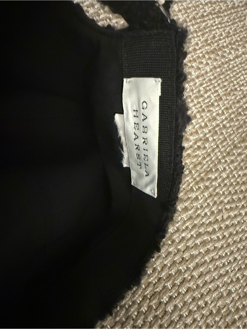 Gabriela Hearst Russ Fleece Baseball Cap - Picture 6 of 8